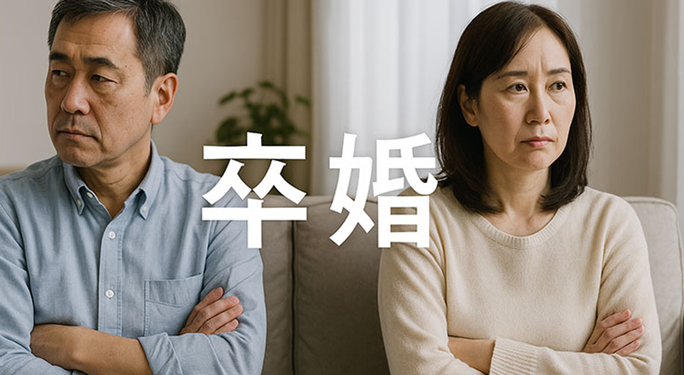 卒婚とは？夫婦関係の修復が難しいと感じたときに考えるべきこと