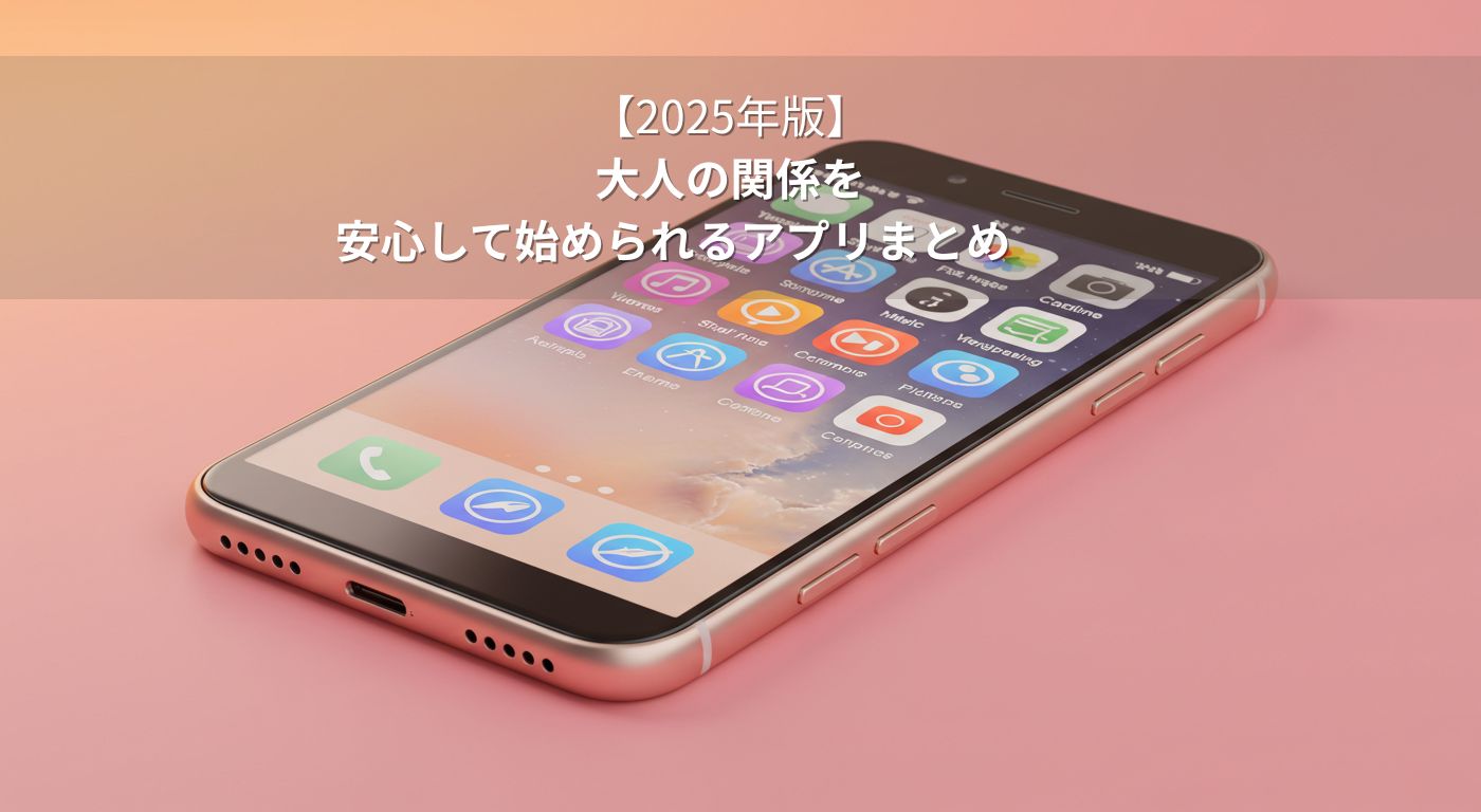 【2025年版】既婚者マッチングアプリおすすめ5選｜料金・機能・口コミを徹底比較