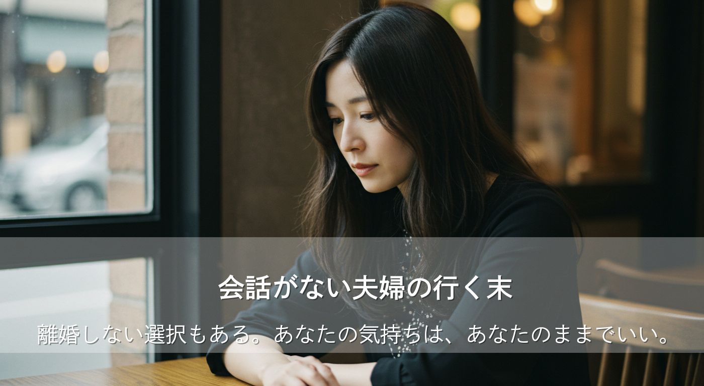 会話がない夫婦の行く末