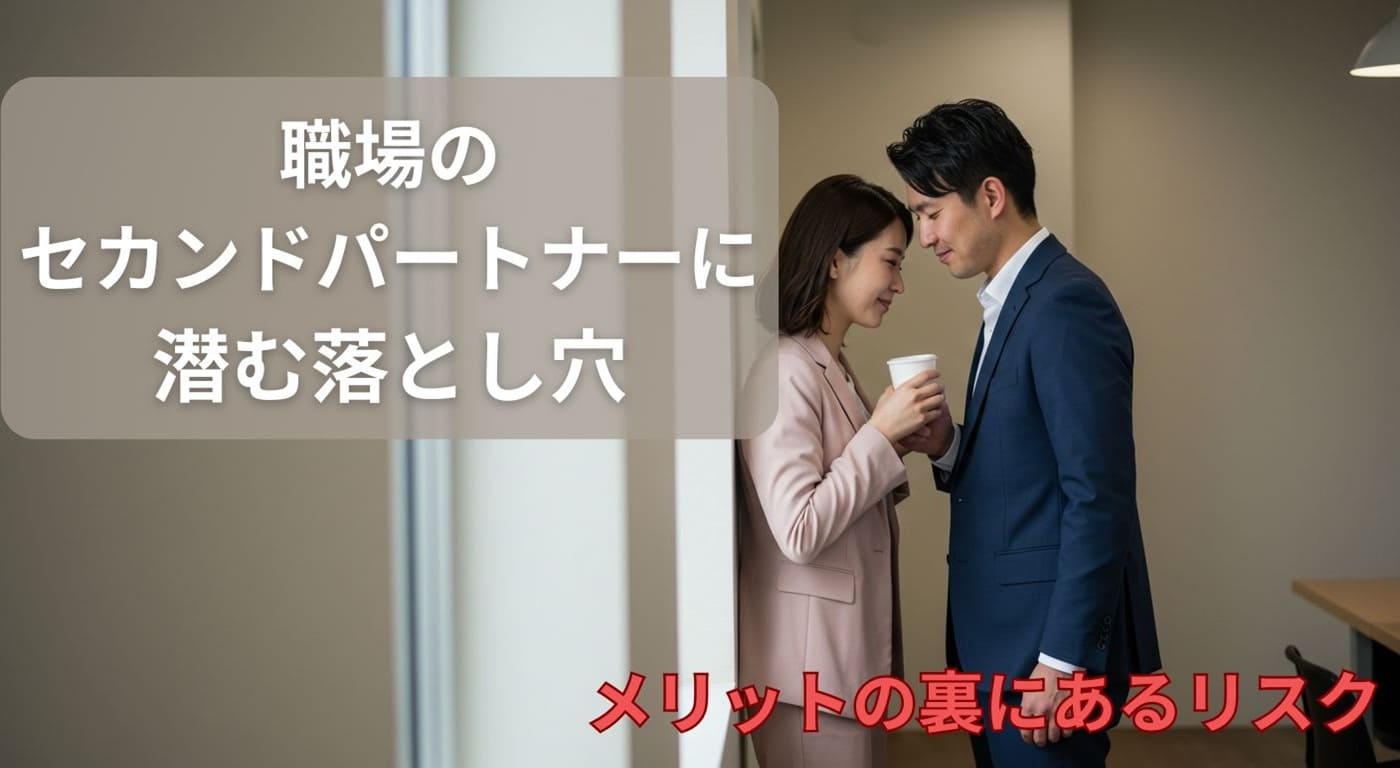 職場のセカンドパートナーに潜む落とし穴｜メリットの裏にあるリスク