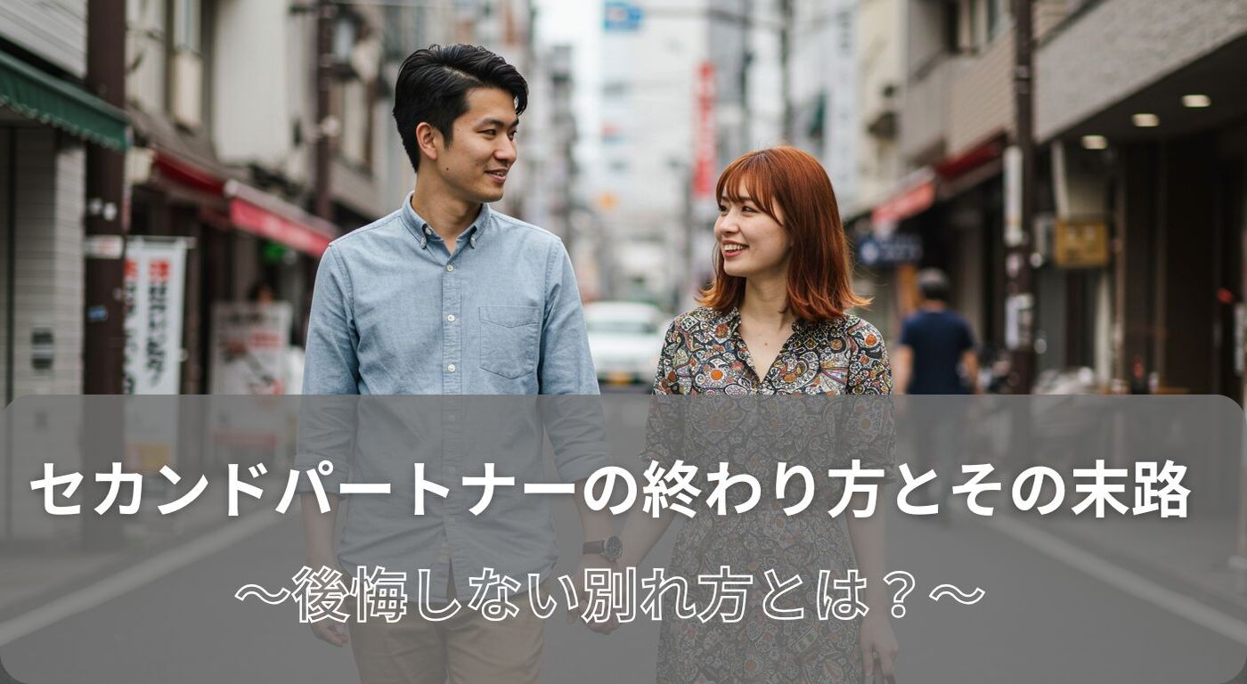セカンドパートナーの終わり方とその末路｜後悔しない別れ方とは？