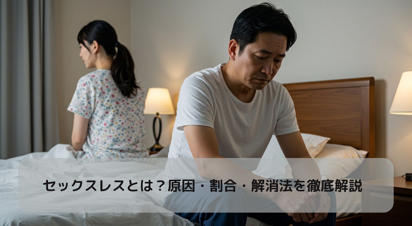 セックスレスとは？原因・割合・解消法を徹底解説