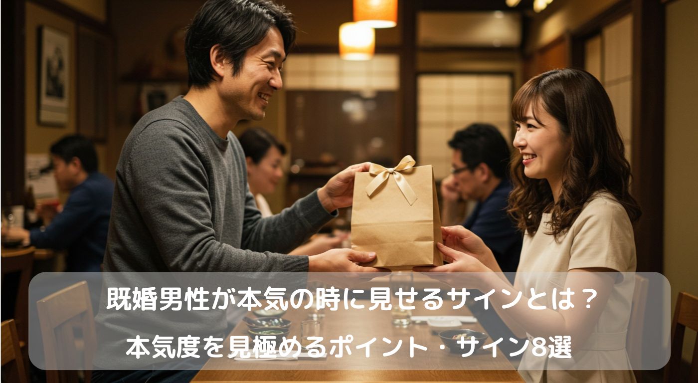 既婚男性が本気の時に見せるサインとは？本気度を見極めるポイント・サイン8選
