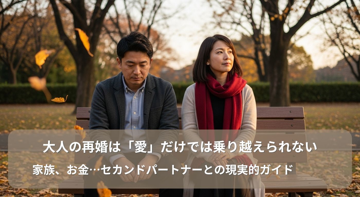 大人の再婚は「愛」だけでは乗り越えられない：家族、お金…セカンドパートナーとの現実的ガイド