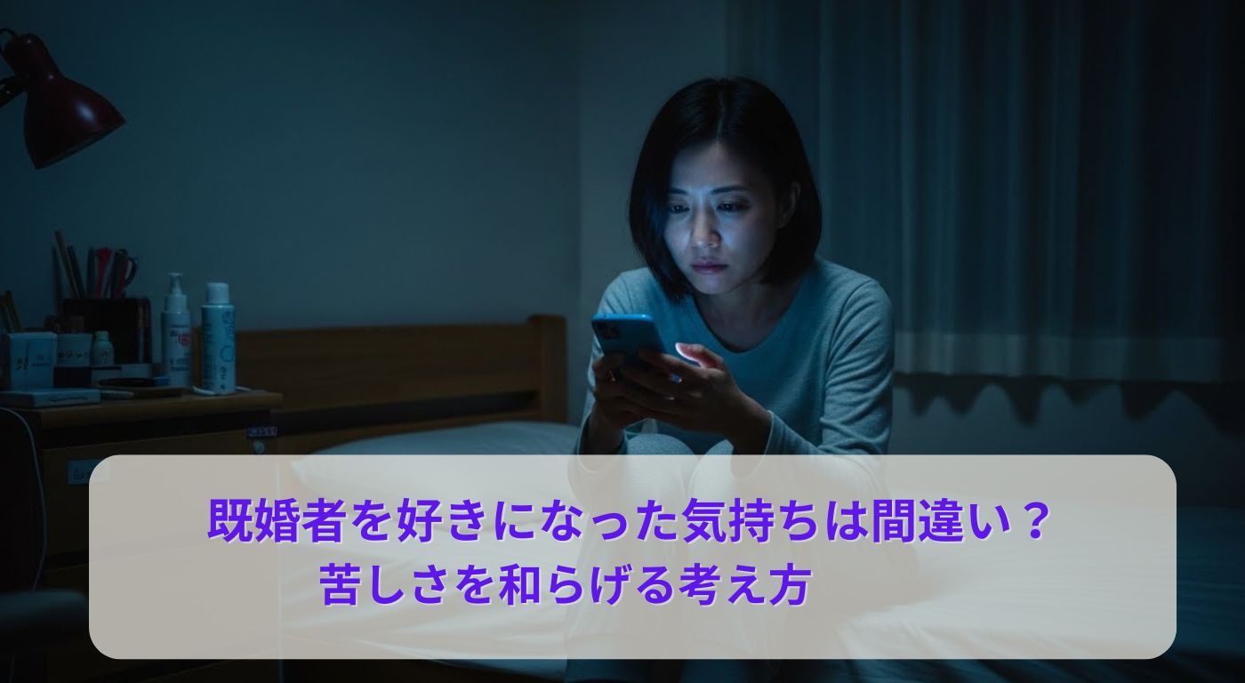 既婚 者 好き に なっ た