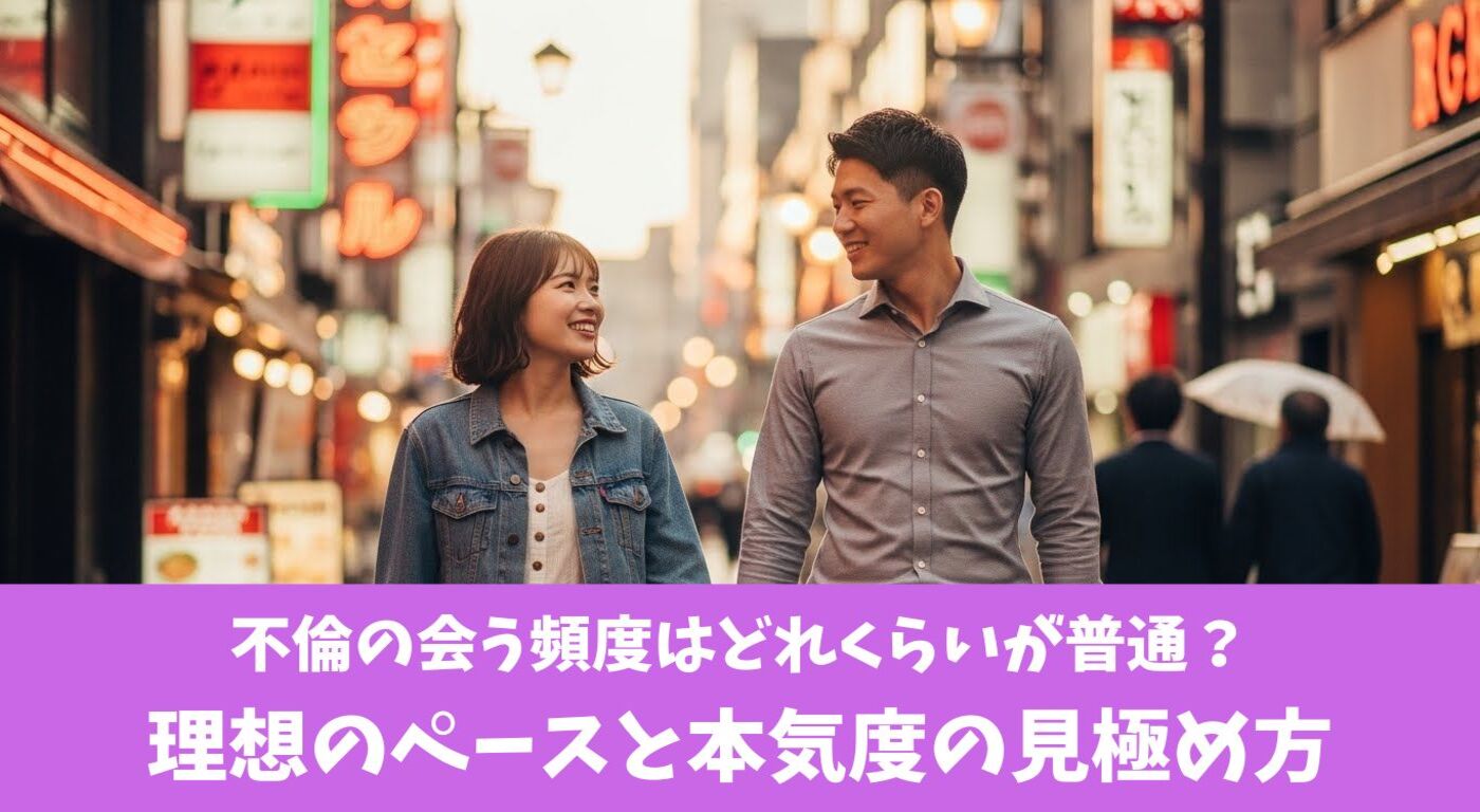 不倫の会う頻度はどれくらいが普通？理想のペースと本気度の見極め方