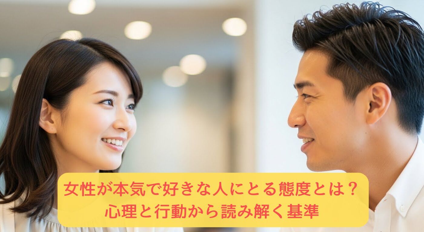 女性が本気で好きな人にとる態度とは？心理と行動から読み解く基準