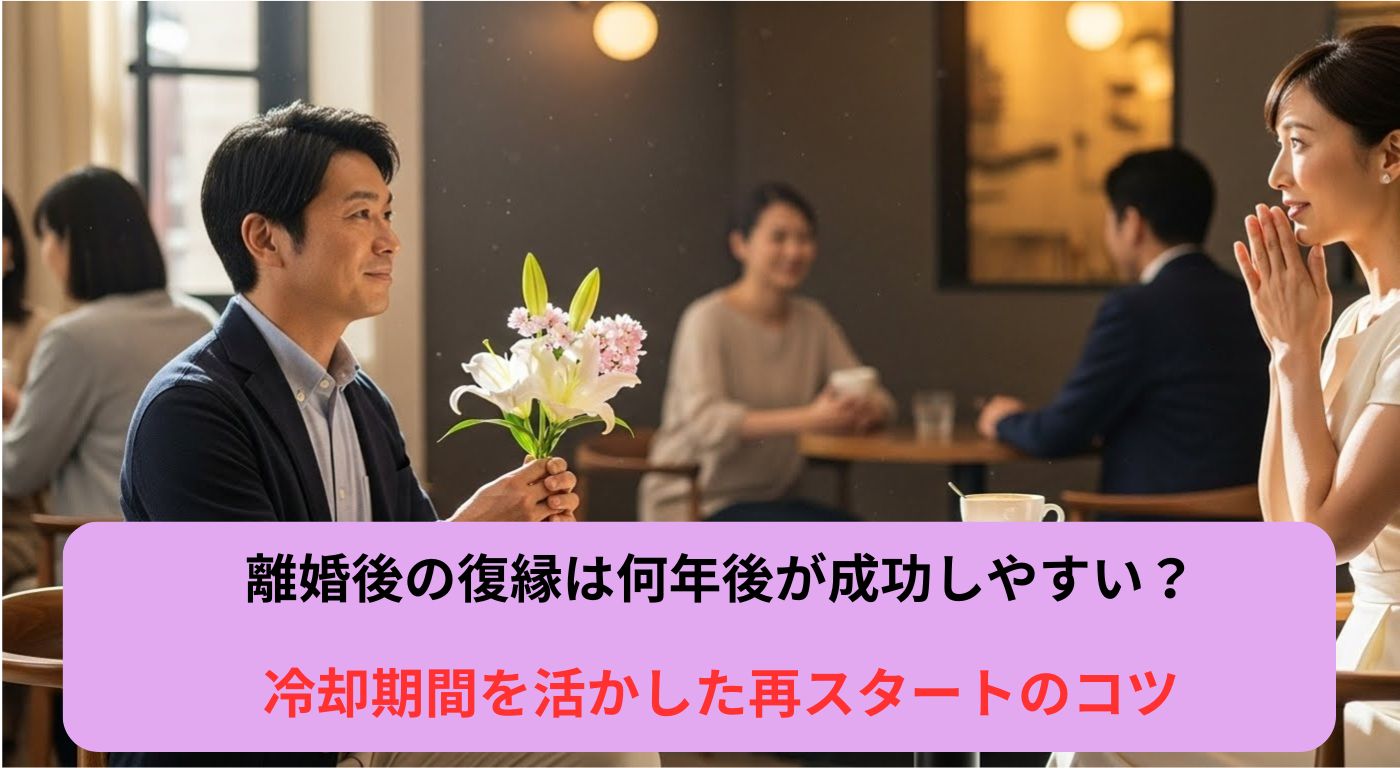 離婚後の復縁は何年後が成功しやすい？冷却期間を活かした再スタートのコツ