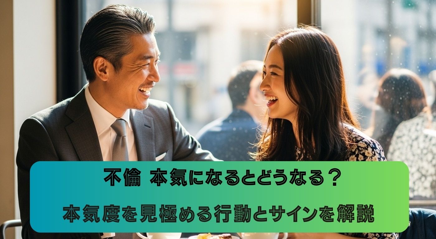 不倫 本気になるとどうなる？本気度を見極める行動とサインを解説